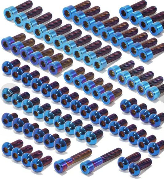 Surron Light Bee and 79 Bike Falcon Full Titanium Bolts Kit